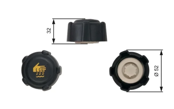 Bouchon, réservoir de liquide de refroidissement – Image 2